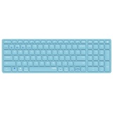 Rapoo E9700M Multi-mode Wireless Ultra-slim Keyboard blau,