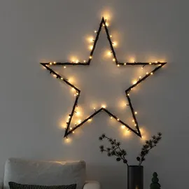 Konstsmide LED Lichterkette Micro gefrostet 1,33 m Bernstein