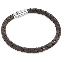 Rafaela Donata Ohrstecker Echtleder in Dunkelbraun Armbänder & Armreife   Damen 