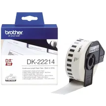 Brother Universaletiketten DK22214 Weiß 12 mm x 30,48 m 1 St.