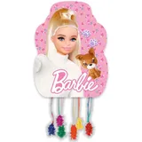 BARBIE PIÑATA MEDIUM - Partyzubehör - Pinata zum Befüllen mit Spielzeug oder Süßigkeiten - Deko für Kinderfeste, Geburtstage und Feiern