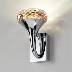 Exklusive LED-Wandleuchte Fairy aus Kristall Axo Light - Bernstein