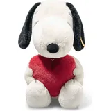 Steiff 024375 - Snoopy Love, 30 cm, Plüsch-Hund aus der Comicserie Peanuts