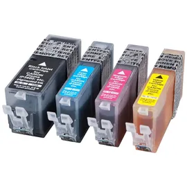 KMP C72V kompatibel zu Canon CLI-521 CMY + PGI-520BK schwarz (1508,0005)