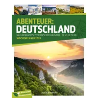 Ackermann Abenteuer Deutschland Wochenplaner Kalender 2026 Naturparadiese
