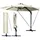 Brast Alu Ampelschirm Ø 360 cm beige
