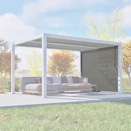 Sojag Seitenelement für Pavillon 1 Stück 3,69 x 2,13 m Grau