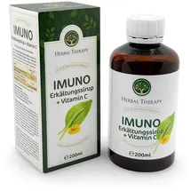 HERBAL THERAPY Imuno Erkältungssirup + Vitamin C 200 ml