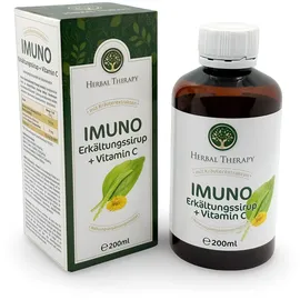 HERBAL THERAPY Imuno Erkältungssirup + Vitamin C 200 ml