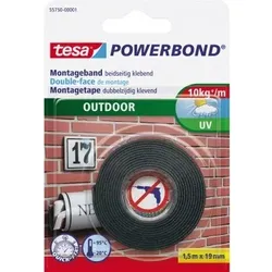tesa Montageband Outdoor 55750-00001 1,5mx19mm