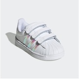 adidas ORIGINALS Halbschuhe Superstar Cf I, Weiß:25