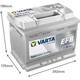 Varta N60 60Ah 12V