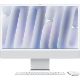 HP APPLE iMac "iMac 24" silber (silberfarben), Mac OS, 16 GB RAM 512 GB SSD,