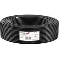 PremiumX Premium X CAT 7 Outdoor Netzwerkkabel 50m – 10 Gbit/s Erdkabel Datenkabel Ethernetkabel LAN Kabel für Außen S/FTP AWG23/1 Verlegekabel - reines