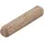 WOLFCRAFT Langholzdübel Buche Ø 6 mm x 30 mm 50 Stück