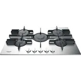 Hotpoint Ariston Ftghl 751 D / Ix / Hat Ebene Kochen 75 CM Inox 5 Brenner Silber