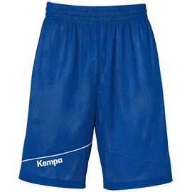 Kempa Reversible Basketballshorts Kinder royal/weiß 140