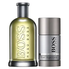 HUGO BOSS Boss Bottled Eau de Toilette 200 ml + Deo Stick 75 ml Geschenkset 1