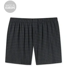 SCHIESSER Cotton Casual Boxershorts kariert Schwarz 10