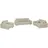 s-style möbel S-Style Polstergarnitur 3+2+1 Maya & beige - Maße cm, B: 210 H: 81