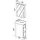 Möbel Kraft Badkombination 40 x 129 cm Grau