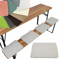Nyvi Bierbank Sitzkissen 36x25 cm NYVIGala 4er Set -