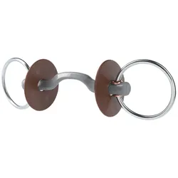 Beris Wassertrense Gebiss  Konnex Stange hart DÜNN 15mm - 13 cm