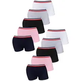 LOREZA 10er Set Pantys - Streifen - Bunt | Gr.: 152/158