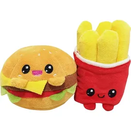 Joy Toy Yummis Together Burger & Pommes 15 cm Mehrfarbig