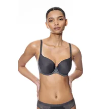 MEY MEY, Damen, Gr. 70, Cup F, grau (graphit), 77% Polyamid, 23% Elasthan, BHs T-Shirt-BH