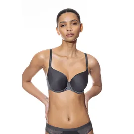 MEY MEY, Damen, Gr. 70, Cup F, grau (graphit), 77% Polyamid, 23% Elasthan, BHs T-Shirt-BH