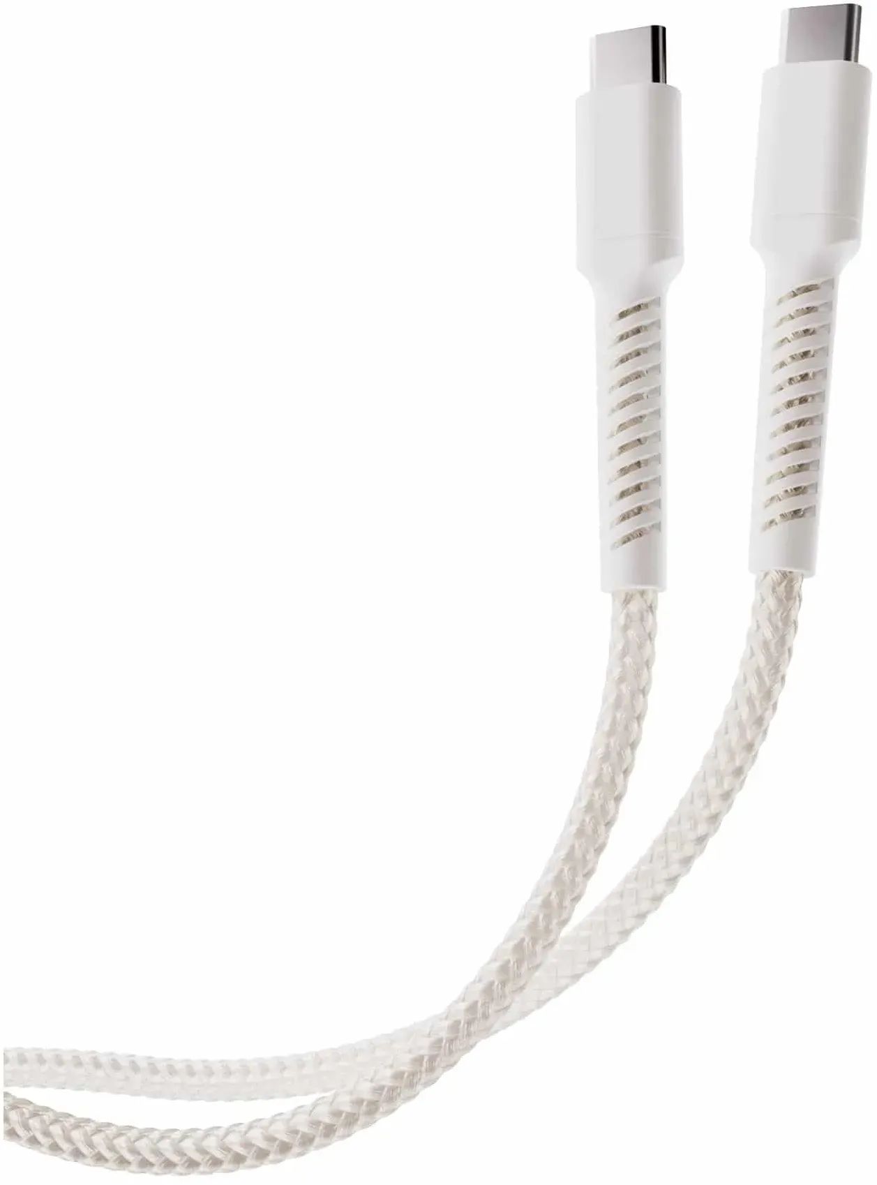 63641 Stecker USB C auf USB C bis 60 W 2,5 m  (Weiß)