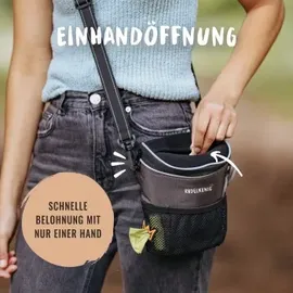 Rudelkönig Futtertasche in grau