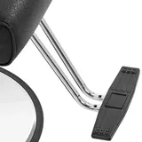 Physa Friseurstuhl mit Fußstütze - Sitzhöhe 50 - 64 cm - 180 kg - Schwarz