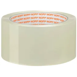 Nopi Verpackungsklebeband Universal, 50 mm x 66 m, transparent