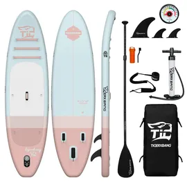 Tigerxbang SUP Board Set Aufblasbar 320 x 76 x 15 cm