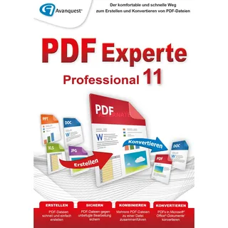 Avanquest PDF Experte 11 Professional DE Win