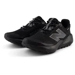 Trailrunningschuh NEW BALANCE "Nitrel Gore Tex", Gr. 36,5, schwarz, Textil, Synthetik, sportlich, Schuhe, Trailrunning-Schuhe, wasserdicht