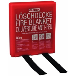 GLORIA Feuerlöschdecke Glasfasergewebe