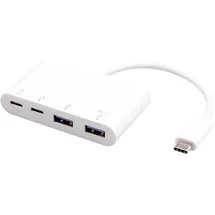 ESTUFF ES625002, USB 3.2 Gen 1 (3.1 Gen 1) Type-C, 10000 Mbit/s, Weiß,