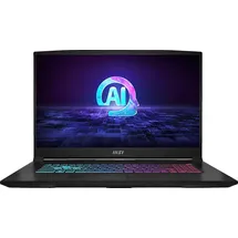 MSI Katana A17 AI B8VF-878, Gaming Notebook, mit 17,3 Zoll Display, AMD RyzenTM 7,8845HS Prozessor, 16 GB RAM, 1 TB SSD GeForce RTXTM 4060, Schwarz, Windows 11