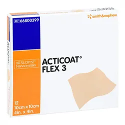Acticoat Flex 3 10x10 cm Verband