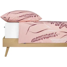 SCHIESSER Annic Blumen Rosa 155 x 220 cm + 80 x 80 cm