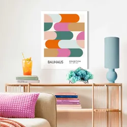 Reinders! Bild mit Rahmen »Bauhaus Style« Reinders! Farbe Bild(er): bunt