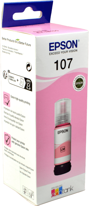 Preisvergleich Produktbild Epson Nachfülltinte C13T09B640 light magenta 107