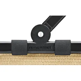 Reisenthel carrybag raffia black