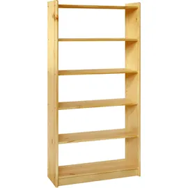 Möbilia Bücherregal 80 x 30 x 170 cm Beige