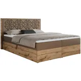 MKS Nessi 180 x 200 cm H4 Braun