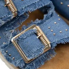 Mustang SHOES Pantoletten "Malina" in Blau - 37