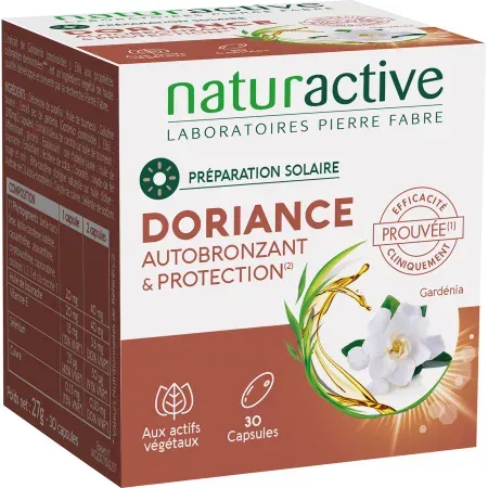 Naturactive Doriance Selbstbräuner Und Schutz 30 Kapseln